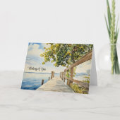 Dock and Bay - Denken Sie an Ihre Karte (Vorderseite)