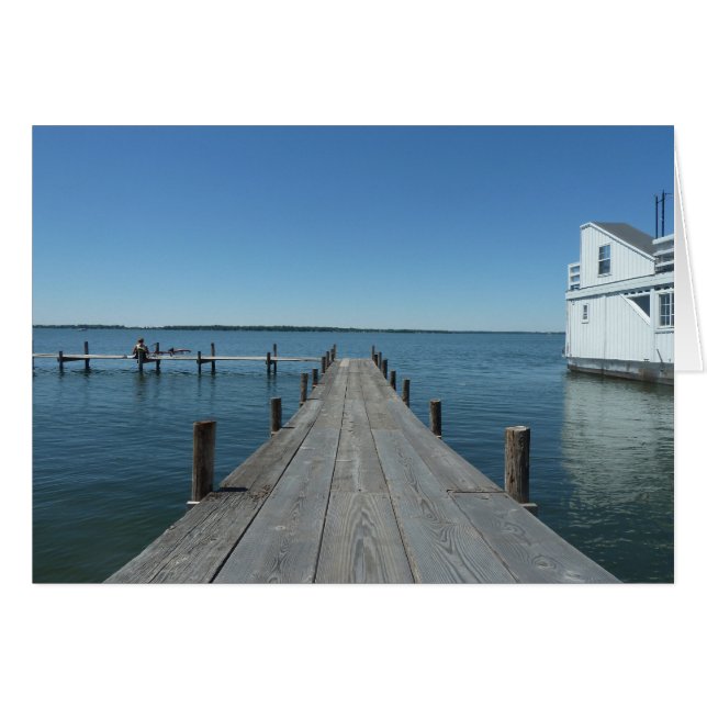 Dock at Clear Lake Iowa (Vorderseite (Horizontal))
