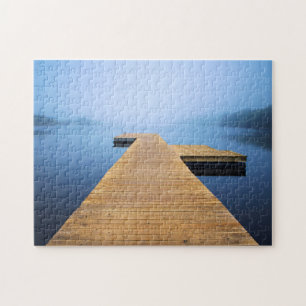 Dock auf dem See Puzzle