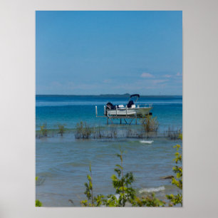 Dock bei Mackinac Poster