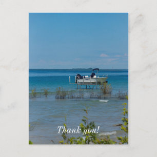 Dock bei Mackinac Postkarte