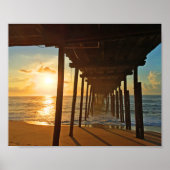 Dock bei Sunrise Poster (Vorne)