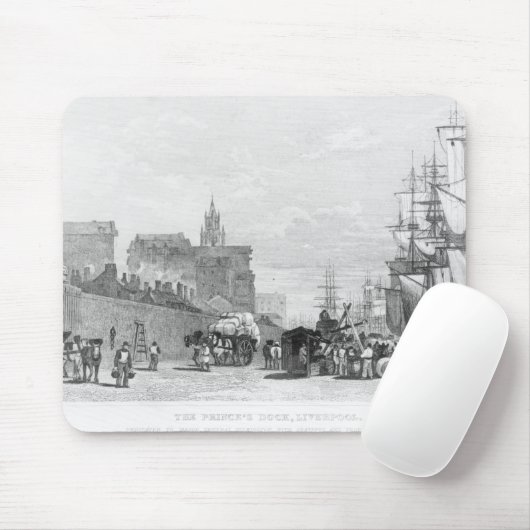 Dock des Prinzen, Liverpool Mousepad (Mit Mouse)