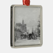 Dock des Prinzen, Liverpool Ornament Aus Metall (Rechts)