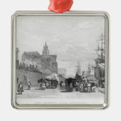 Dock des Prinzen, Liverpool Ornament Aus Metall (Vorne)