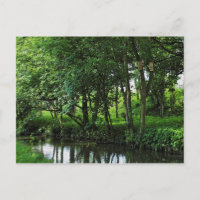 Dock Feeder Canal, Bute Park, Cardiff, Wales.