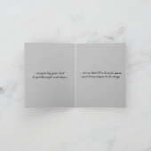 Dock Foto Sympathy Card Karte (Innenseite)