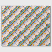 Dock gesonnt geschenkpapier (Flach)