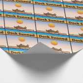 Dock gesonnt geschenkpapier (Ecke)