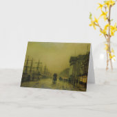 Dock-Gewohnheiten H Johns Atkinson Grimshaw | Karte (Gelbe Blume)
