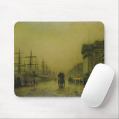 Dock-Gewohnheiten H Johns Atkinson Grimshaw | Mousepad (Mit Mouse)