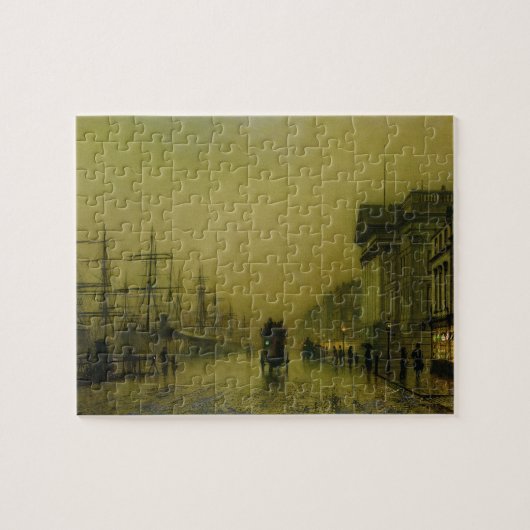 Dock-Gewohnheiten H Johns Atkinson Grimshaw | Puzzle (Horizontal)