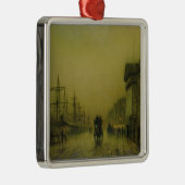 Dock-Gewohnheiten H Johns Atkinson Grimshaw | Silbernes Ornament (Rechts)