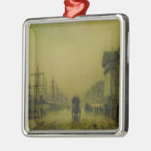 Dock-Gewohnheiten H Johns Atkinson Grimshaw | Silbernes Ornament (Links)
