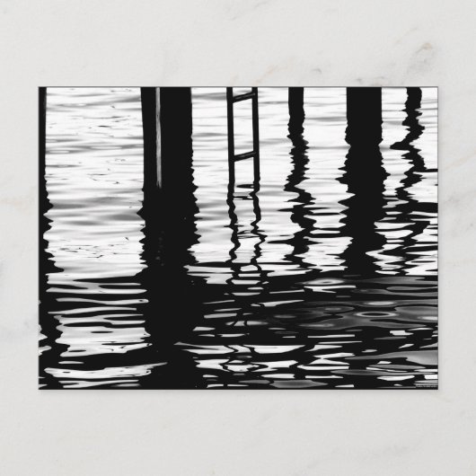 "Dock Gray" JTG Art Postcard Postkarte (Vorderseite)