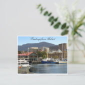Dock-Hobart Postkarte (Stehend Vorderseite)