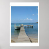 Dock in der Sonne Poster (Vorne)