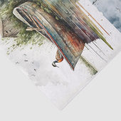 Dock of Bay Seidenpapier (Ausschnitt)