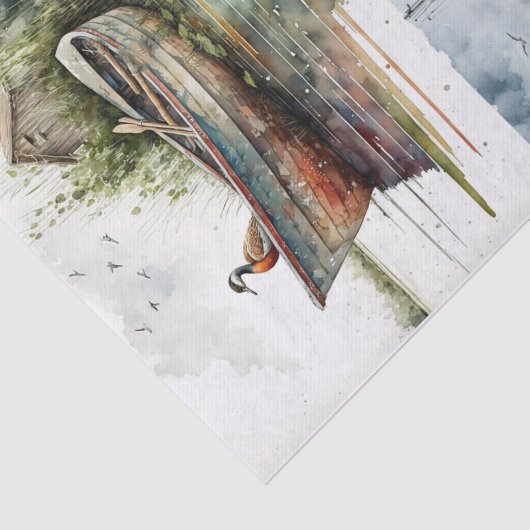 Dock of Bay Seidenpapier (Ausschnitt)