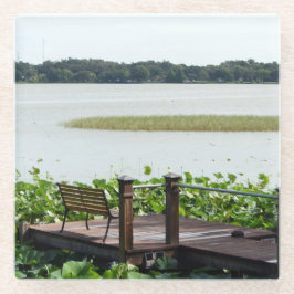 Dock on Lake Hollingsworth Glasuntersetzer