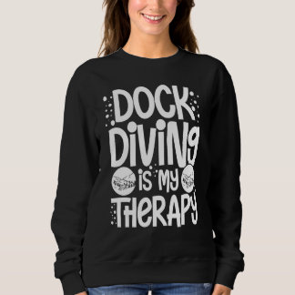 Dock-Tauchsprung-Hund-Sprungbecken-Board-Training- Sweatshirt