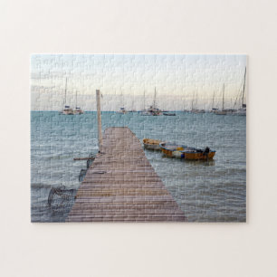 Dock und Hummerkörbe Puzzle