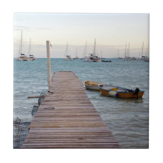 Dock- und Hummertöpfe Fliese (Vorderseite)