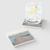 Dock- und Hummertöpfe Steinuntersetzer (Seitenansicht)