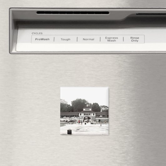 Dock View Lakeside Chautauqua, Ohio Magnet (In Situ (Geschirrspüler))