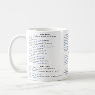 DOCKER Cheat Sheet-TASSE Kaffeetasse