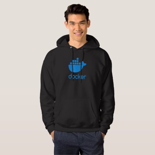 Docker Engine Software Programming Coding Deve Hoodie (Vorne ganz)