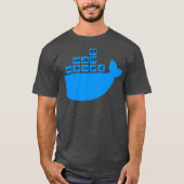 Docker Js C Golang Ruby Python Hackathon Tech T-Shirt (Vorderseite)