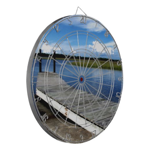 Dockfotografie Dartscheibe (Vorderseite Links)