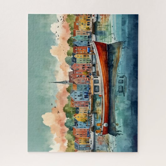 Docking Boats Puzzle (Vertikal)