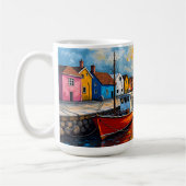 Docking Boats Tasse (Links)