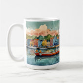 Docking Boats Tasse (Links)