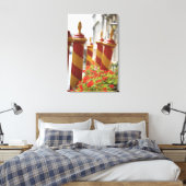 Docking Poles on Canal in Venedig Leinwanddruck (Insitu (Schlafzimmer))