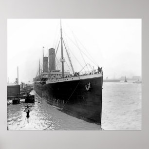 Docking RMS Oceanic Poster