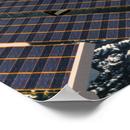 Docking Space Shuttle Poster (Ecke)