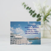 Dockingstation in der Postkarte Nassau (Stehend Vorderseite)