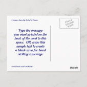 Dockingstation in der Postkarte Nassau (Rückseite)