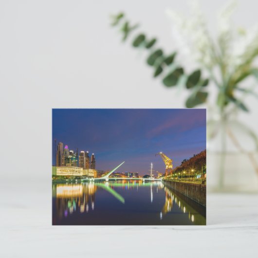 Docklands Bsas Postkarte (Stehend Vorderseite)