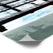 Docks auf dem Fluss 7580 Poster (Ecke)