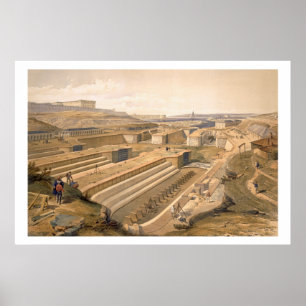 Docks bei Sebastopol, Platte aus "The Seat of War  Poster