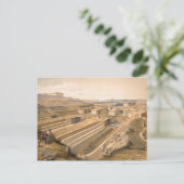 Docks bei Sebastopol, Platte aus "The Seat of War Postkarte (Stehend Vorderseite)