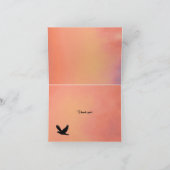 Docks bei Sunset Vielen Dank Dankeskarte (Innenseite)