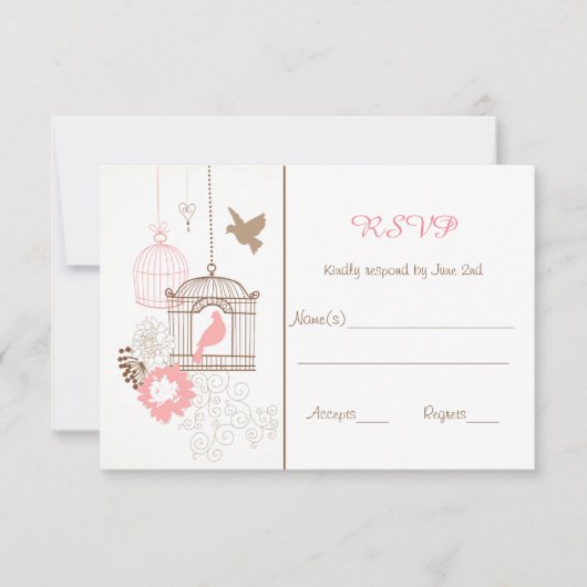Docks & Cages - UAWG Response Cards RSVP Karte (Vorderseite)