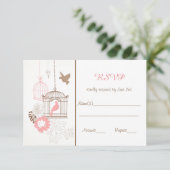 Docks & Cages - UAWG Response Cards RSVP Karte (Stehend Vorderseite)