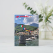 Docks in Menaggio Postkarte (Stehend Vorderseite)