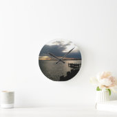 Docks Runde Wanduhr (Zuhause)